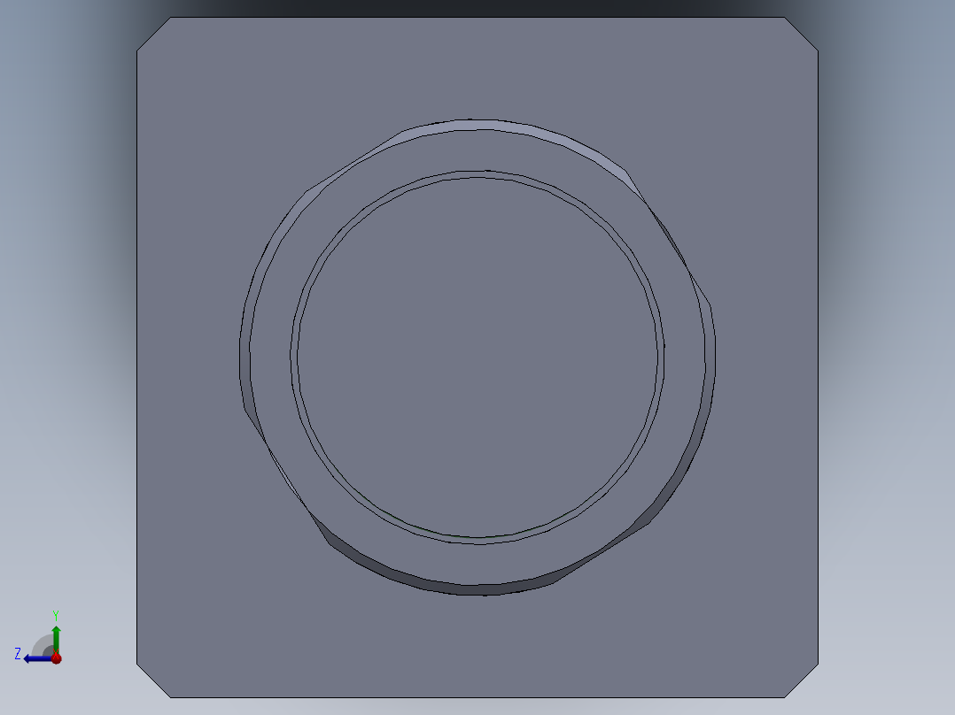 链夹和调节系统右视图