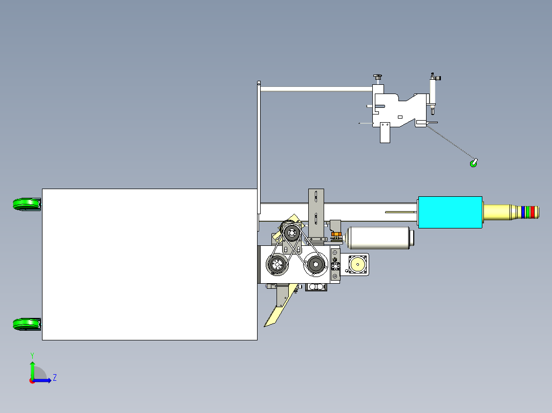 B2004338-绕线机左视图