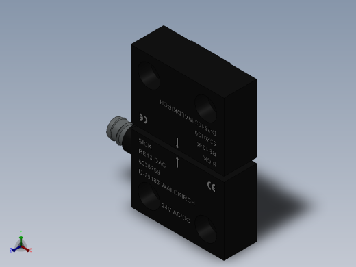 传感器(94)正等轴测缩略图