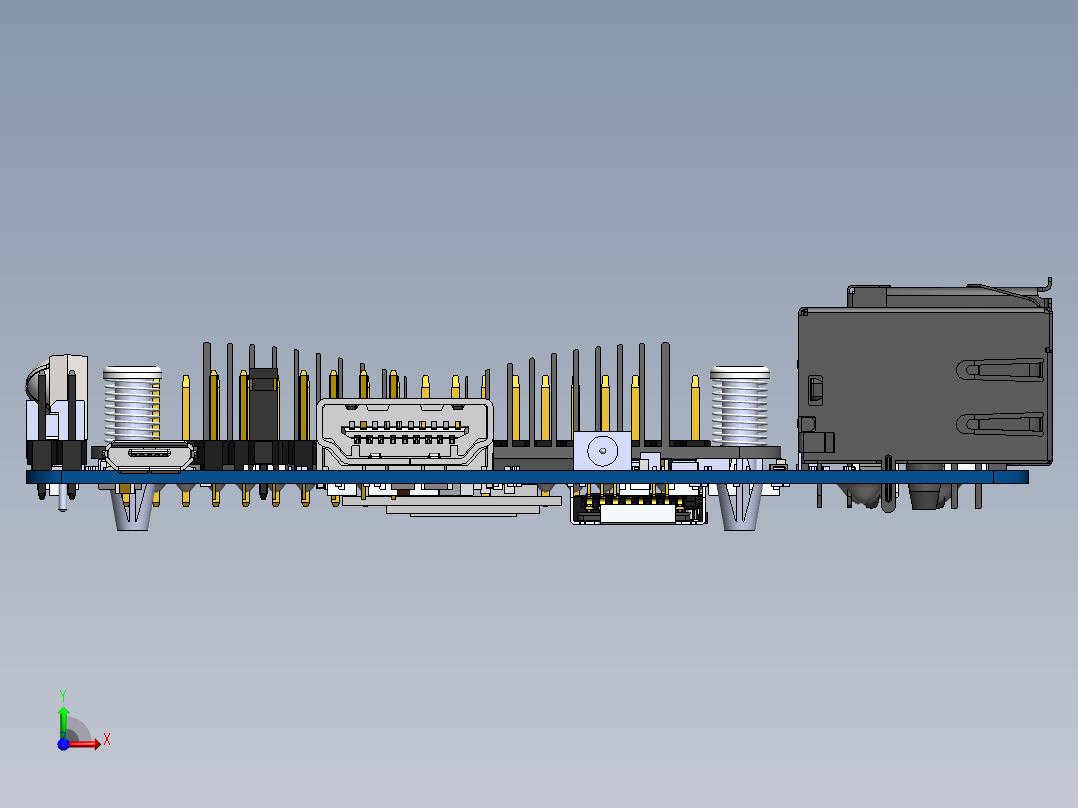 电路板、主板(229)前视图