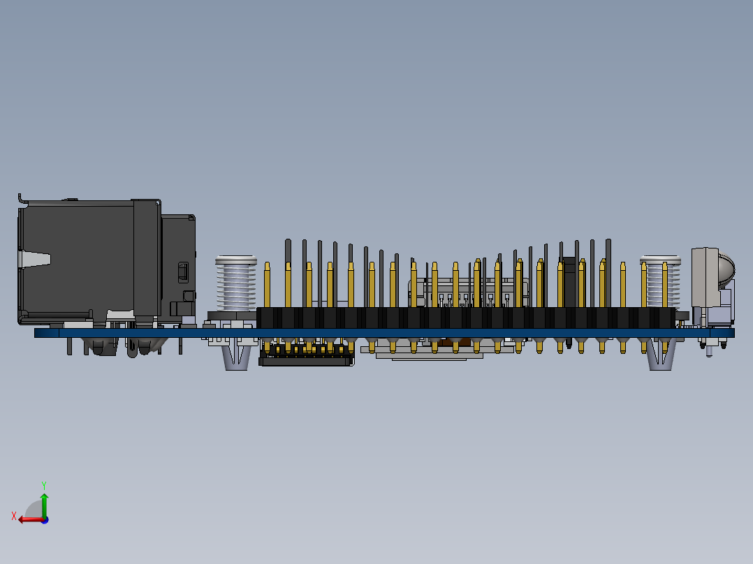 电路板、主板(229)后视图