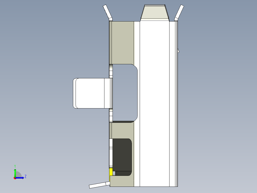微型USB-socket-13左视图