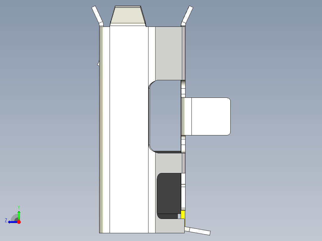 微型USB-socket-13右视图