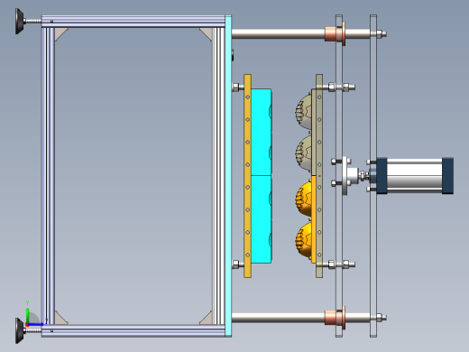 N95杯型口罩机左视缩略图