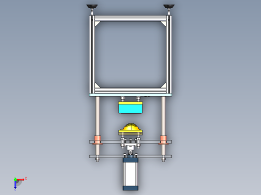 N95杯型口罩机俯视缩略图