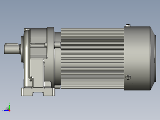 SH10-01AB100w3速比键槽6X6接线盒在下面右视缩略图