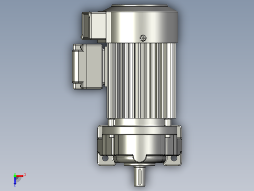 SH10-01AB100w3速比键槽6X6接线盒在下面俯视缩略图
