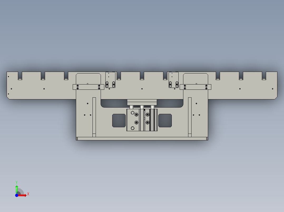 001-拖举机构-dtk前视图