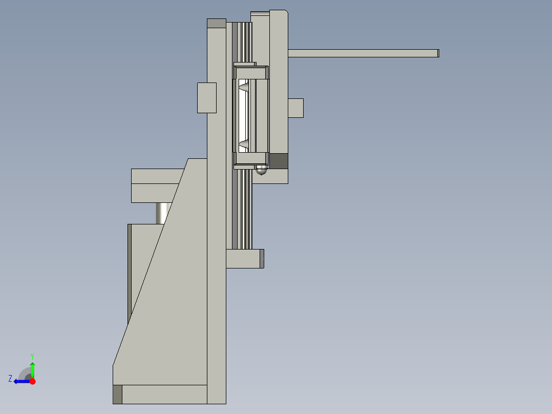 001-拖举机构-dtk右视图