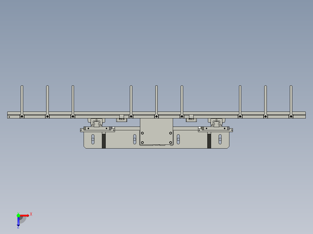 001-拖举机构-dtk俯视图