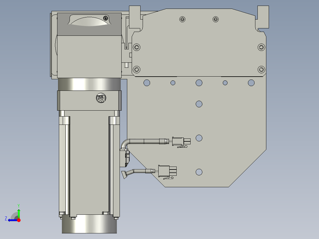 SH178-10C-400AFR装配体2右视图