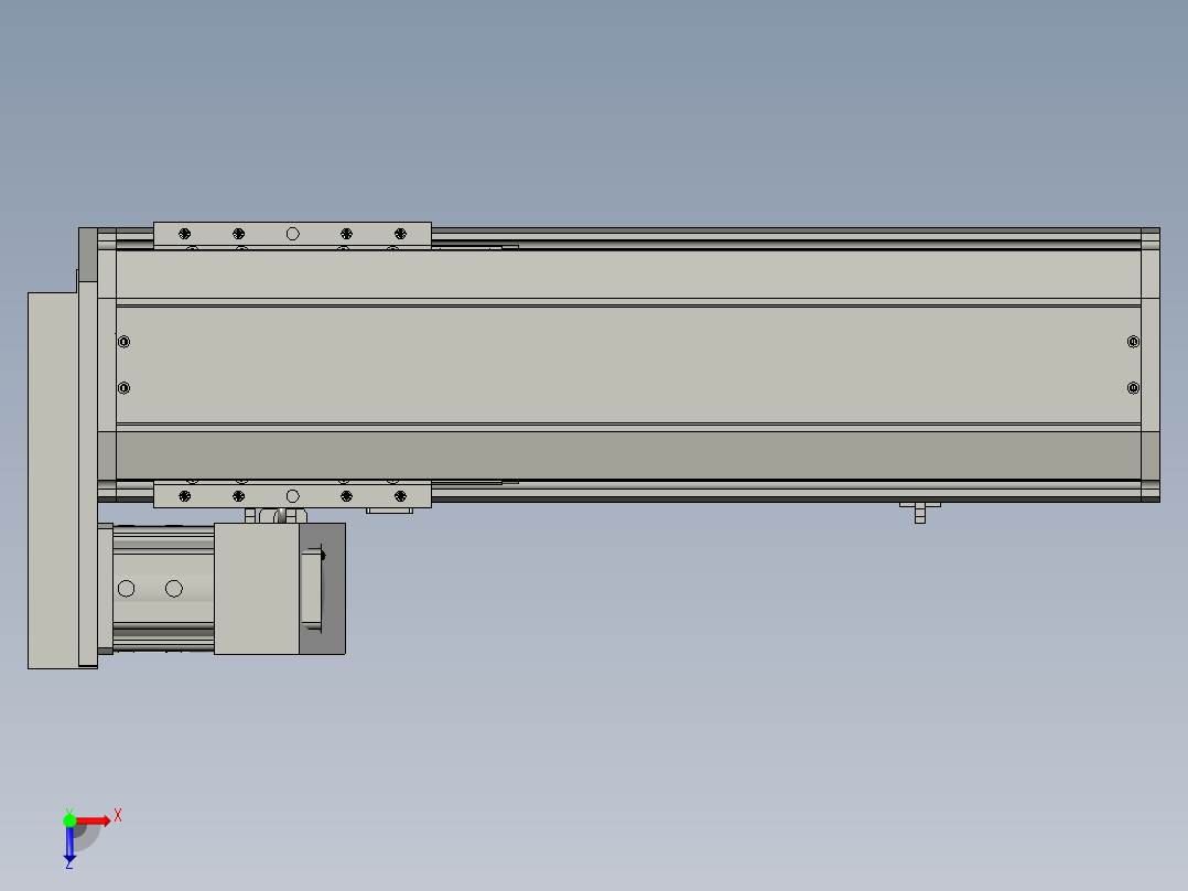 SH178-10C-400AFR装配体2俯视图