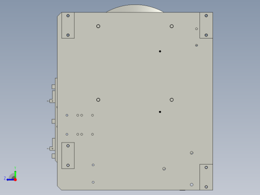 铁芯料斗部件右视缩略图