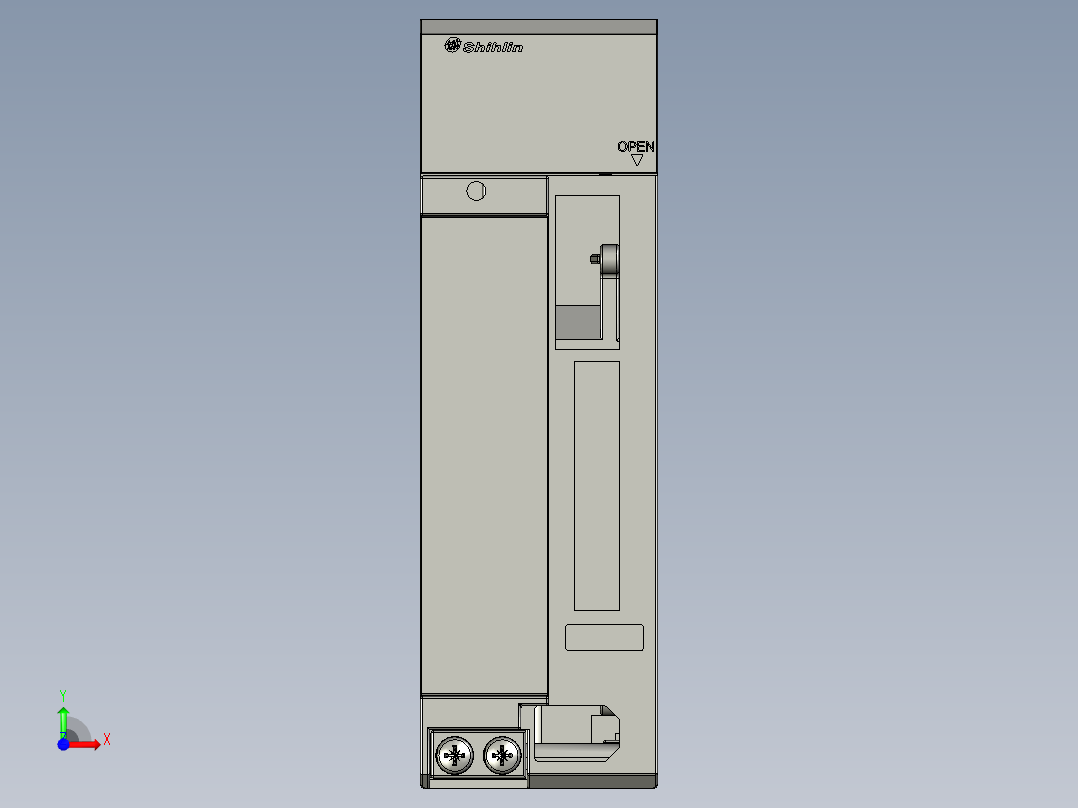 伺服驱动器SDE-A前视图