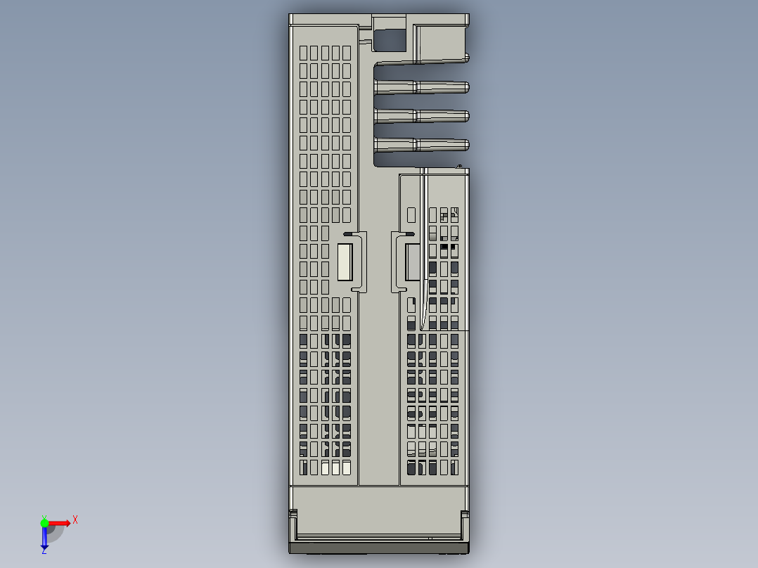 伺服驱动器SDE-A俯视图