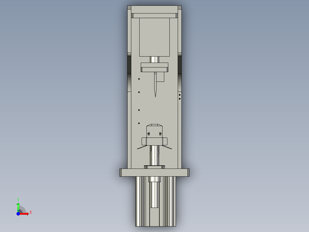 冲切器2-XG3前视图