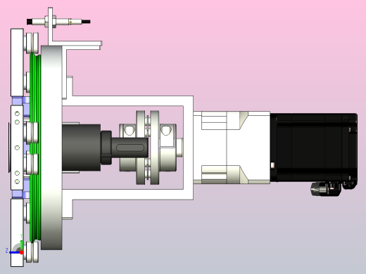V25-200椭圆同步带环形导轨（型材）右视缩略图