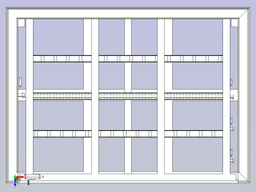 料架组合物流器具俯视缩略图