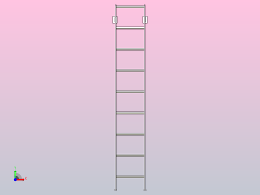 参数化梯子前视缩略图