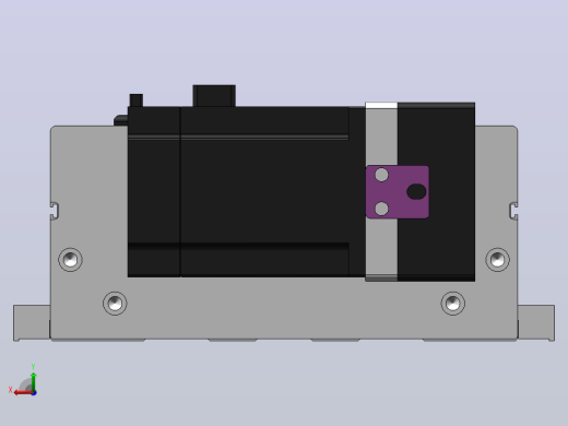DMB220-LBCR同步带模组直线模组（电机左后折）[DMS220-L45S300-DT750-C2D-LBCR]后视缩略图