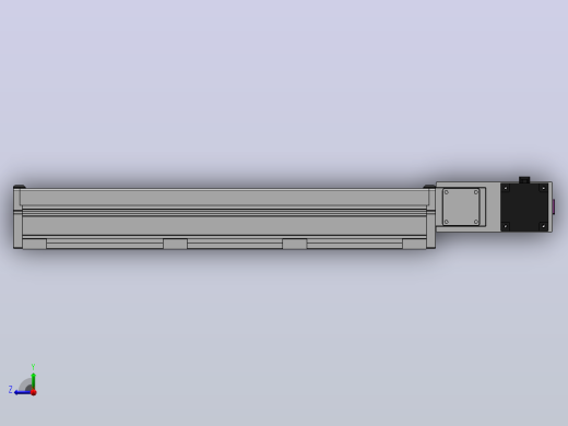DMB220-LBCR同步带模组直线模组（电机左后折）[DMS220-L45S300-DT750-C2D-LBCR]右视缩略图