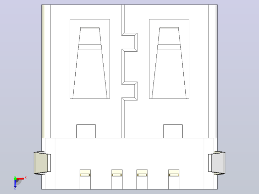 USB类型a 42俯视缩略图