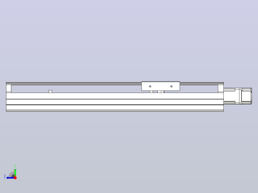 MTH12标准螺杆滑台[MTH12-L#-250-BC-P10-C3]右视缩略图