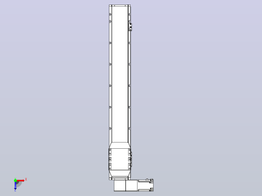 机器人皮带驱动直线轴TPA-GCB-150-P80-L900-DL-M75-N3俯视缩略图