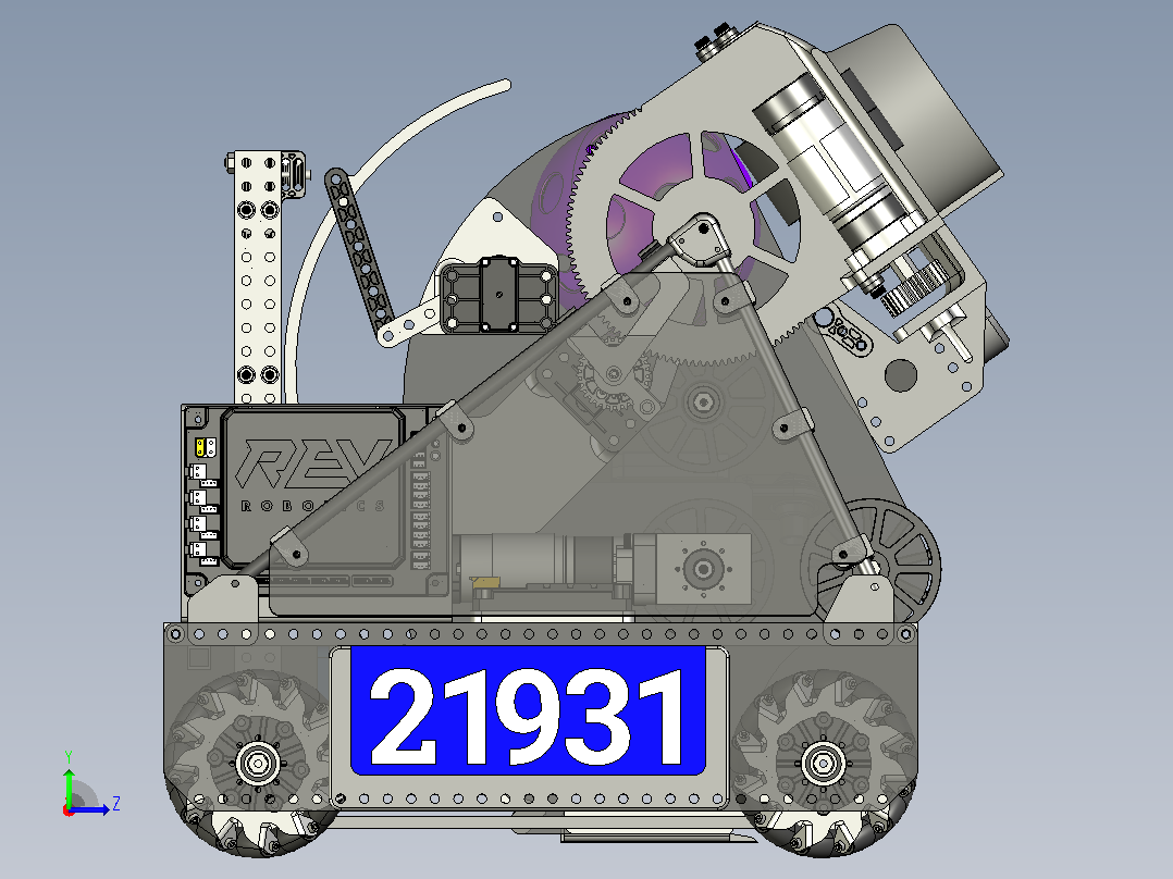 FTC 21931解码机器人左视图