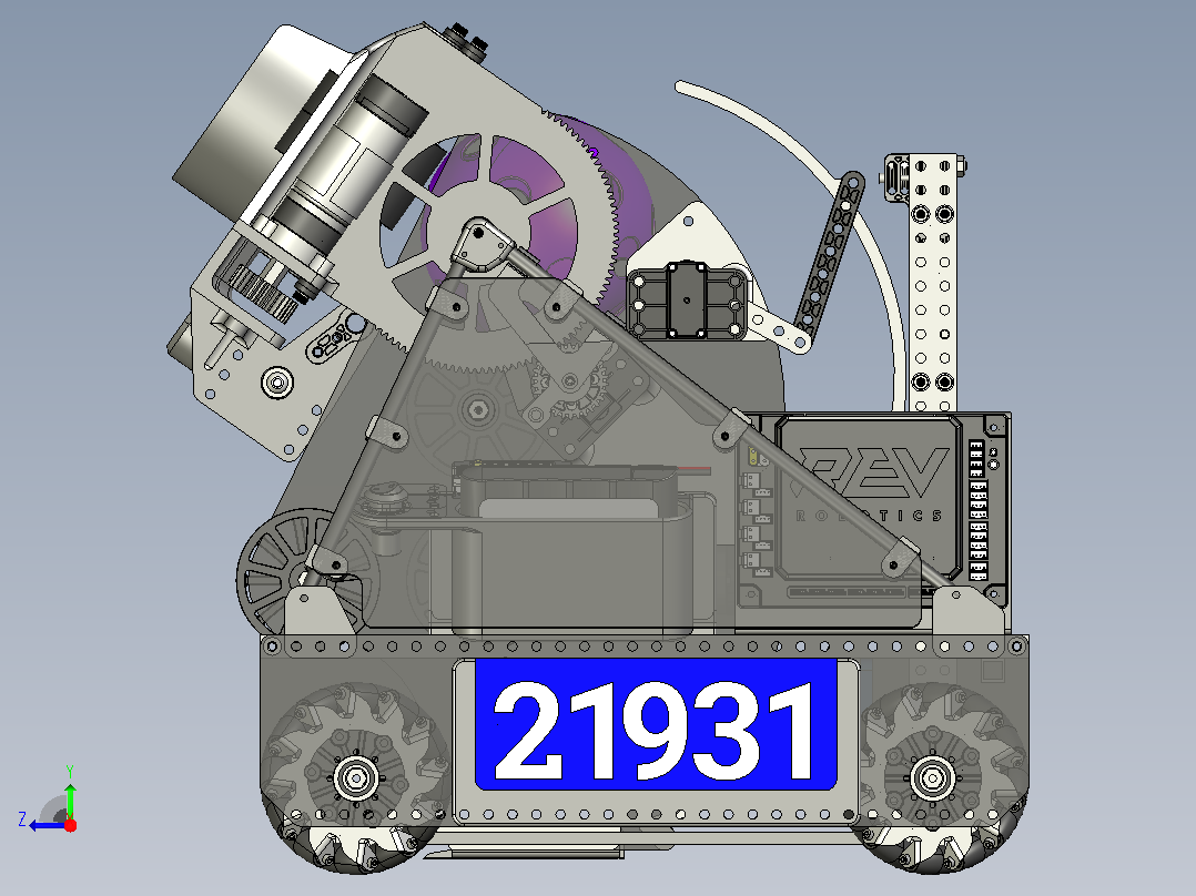 FTC 21931解码机器人右视图