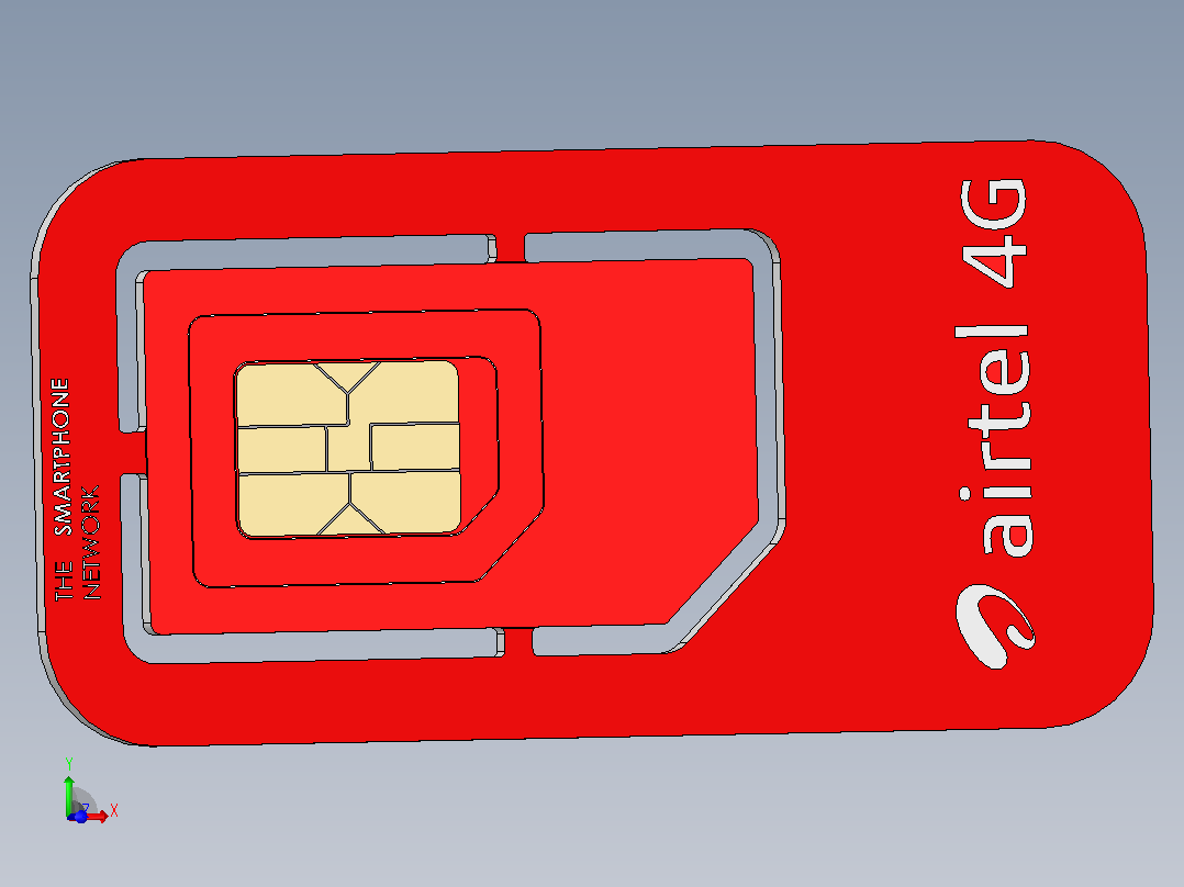 网络SIM（空调）主视图