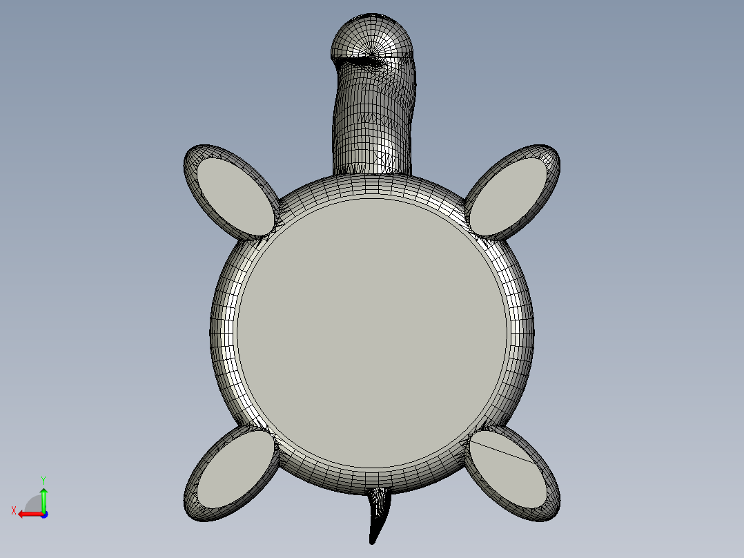 小萌龟_SolidWorks20140319091527313后视图