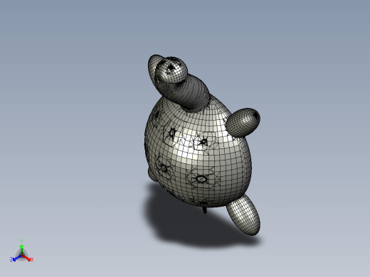 小萌龟_SolidWorks20140319091527313正等轴测缩略图