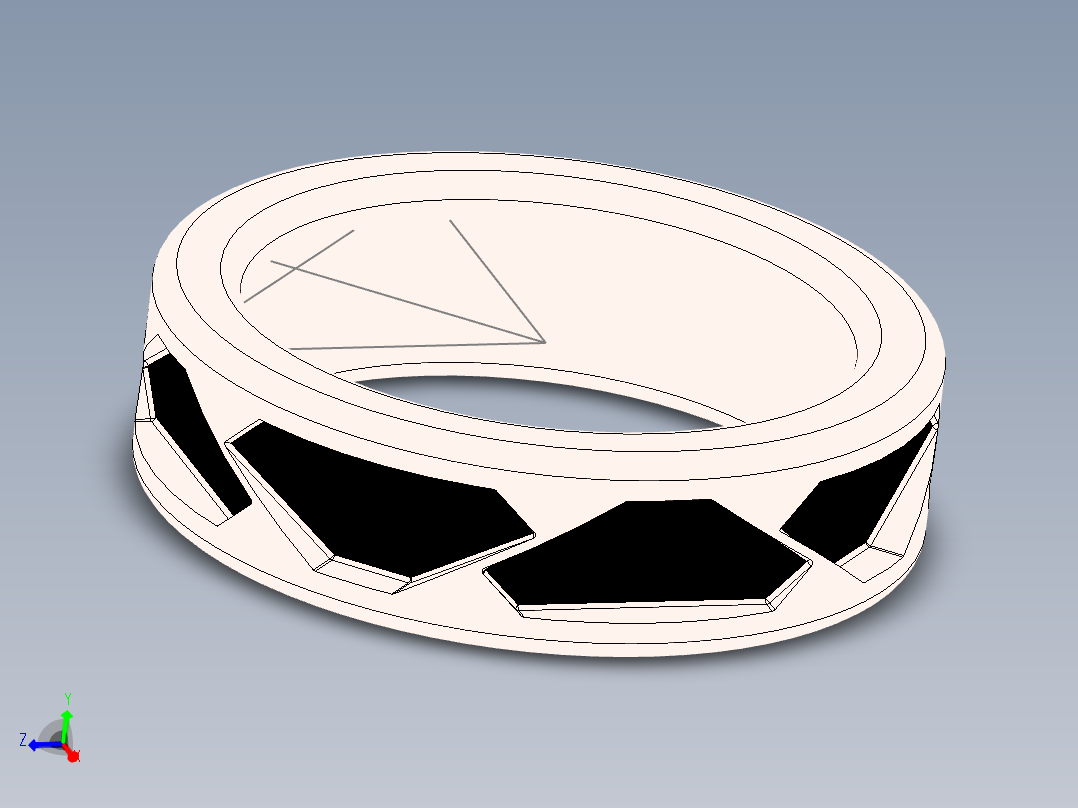solidworks 钛戒指