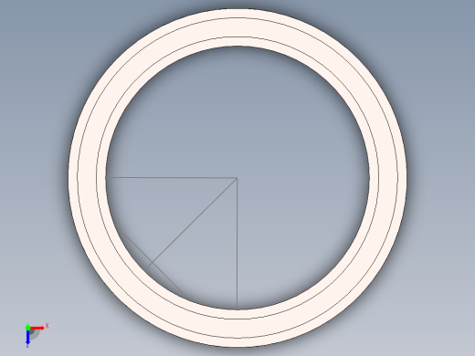 solidworks 钛戒指俯视缩略图