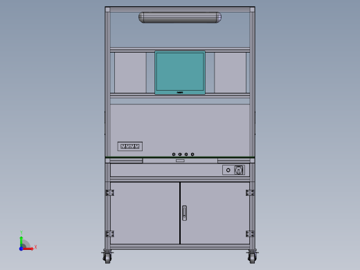 G518 工作台架前视缩略图