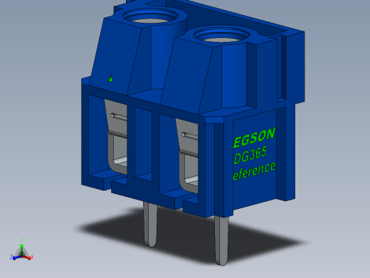 DEGSON DG365 系列 7.5mm 接线端子-DG365-7.5-xxP-12-00AH