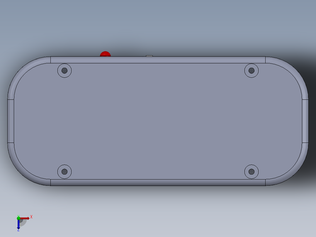 掌上游戏机俯视图