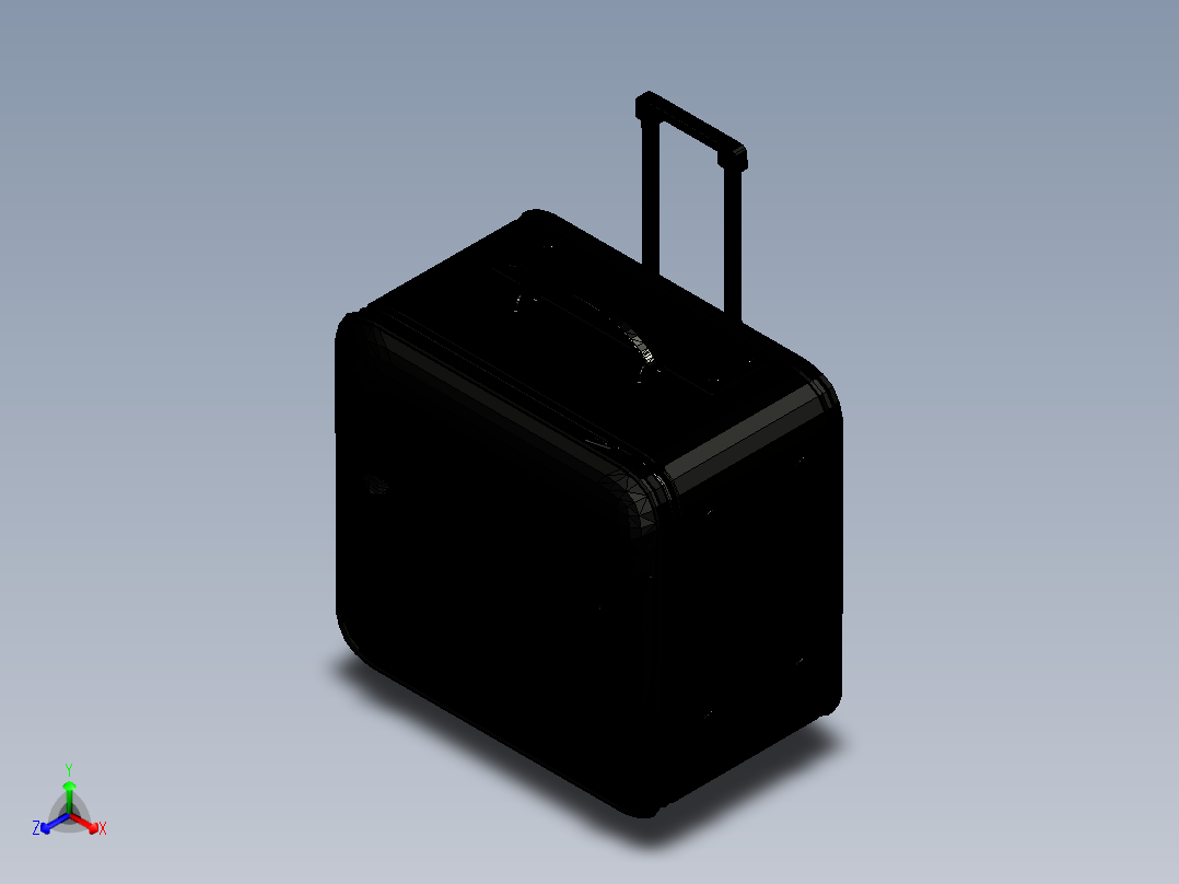 箱包一正等轴测图