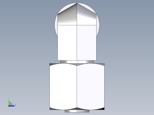 卡套式工业通用硬管接头EO_Swivel_nut_elbow_EW08LOMDCF左视缩略图
