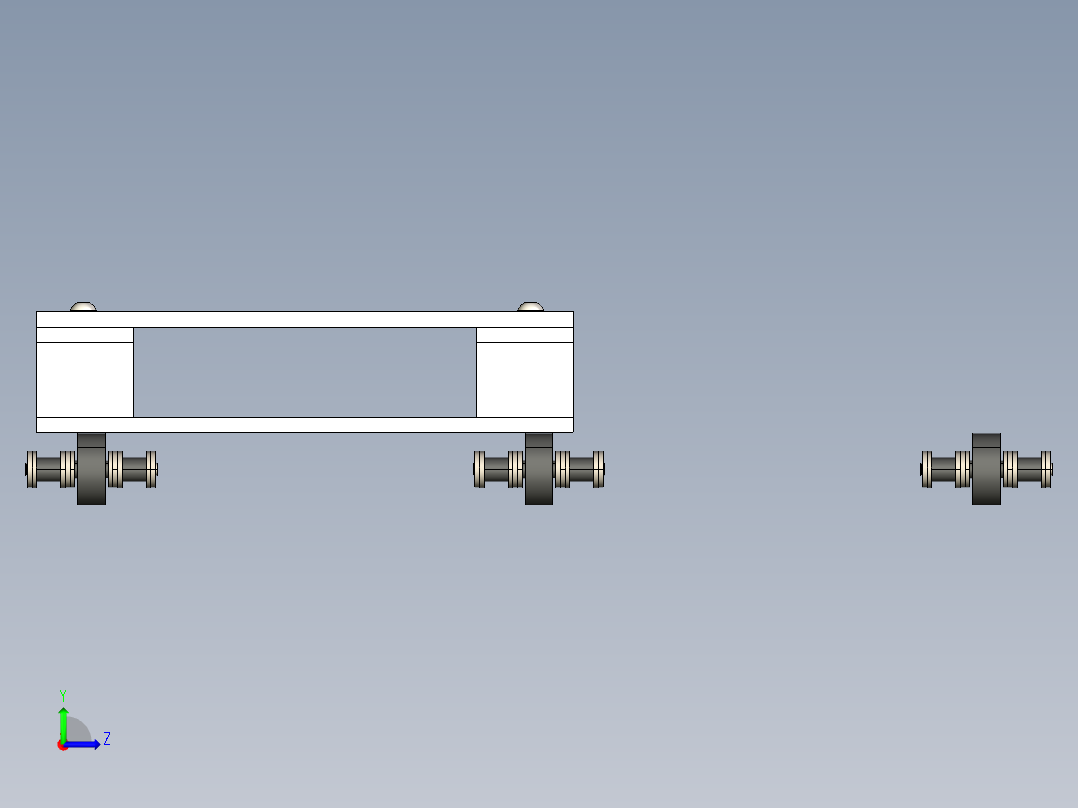 托盘输送链--stp左视图