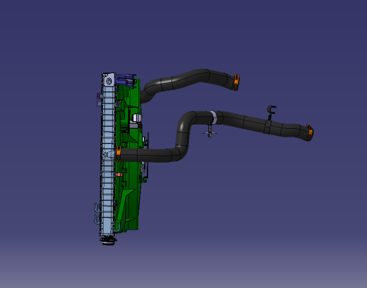 汽车冷却风扇模型三维图纸缩略图
