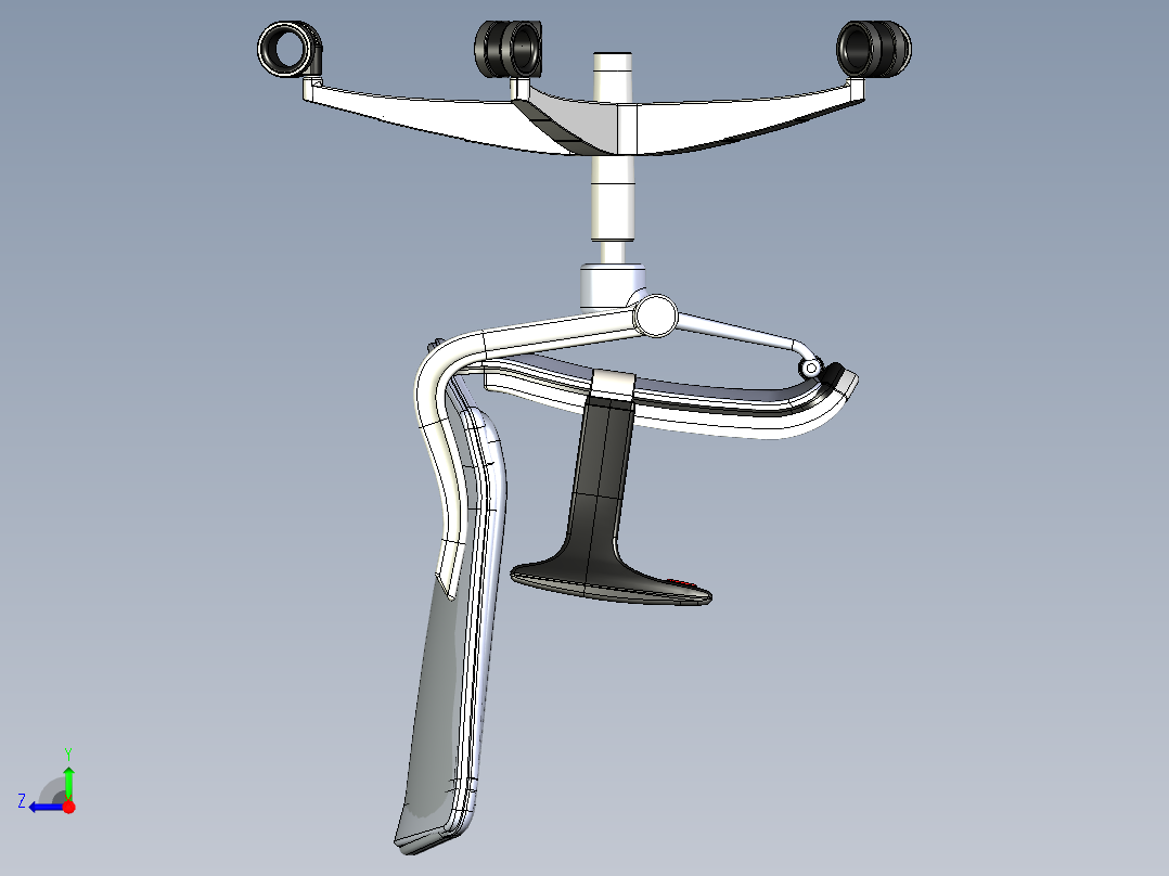 办公室椅子右视图