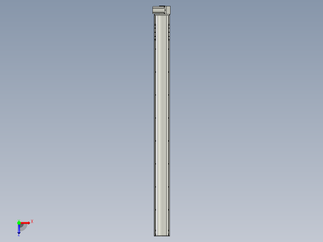 CCTL模组同步带-TL135B-LU-1600俯视图