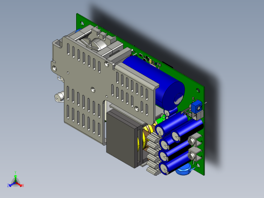 明纬LOP系列基板型开关电源合集正等轴测缩略图