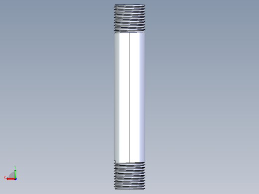 CPVC管件33-Sch80_Nipple_MPTxMPT_9861-083_0.5in x 5in后视缩略图