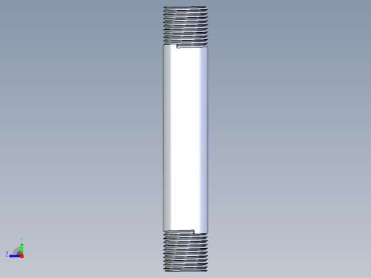 CPVC管件33-Sch80_Nipple_MPTxMPT_9861-083_0.5in x 5in右视缩略图