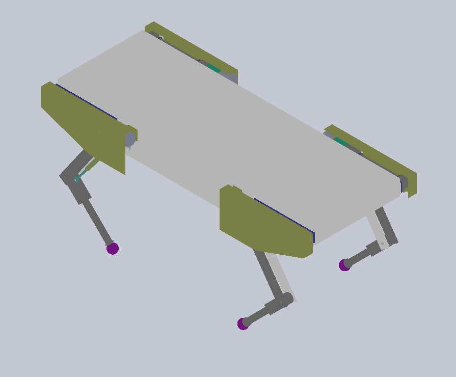 四足机械狗的腿