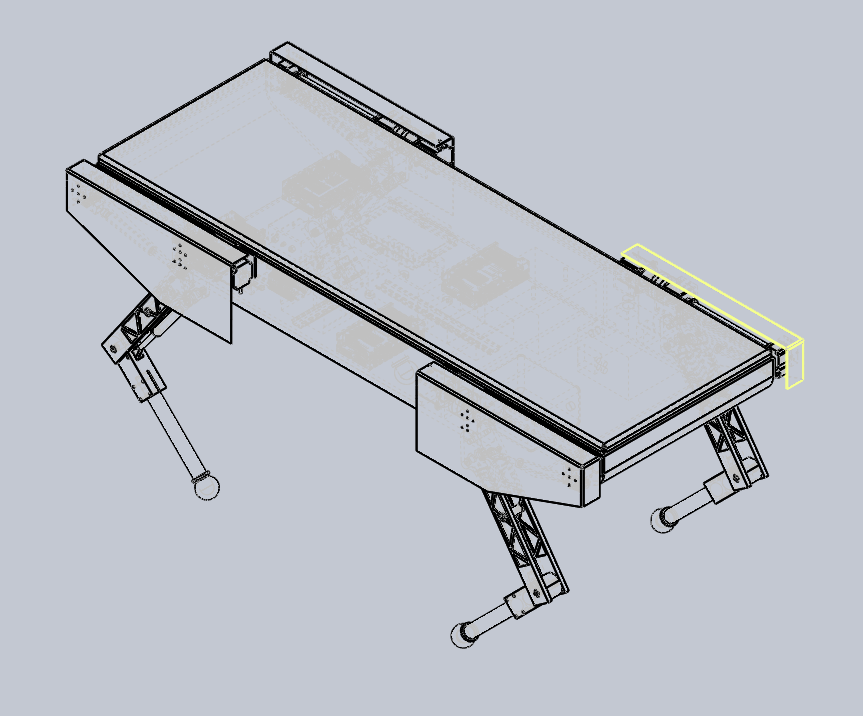 四足机械狗的腿