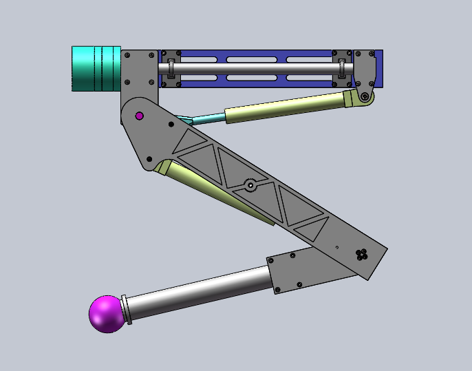 四足机械狗的腿